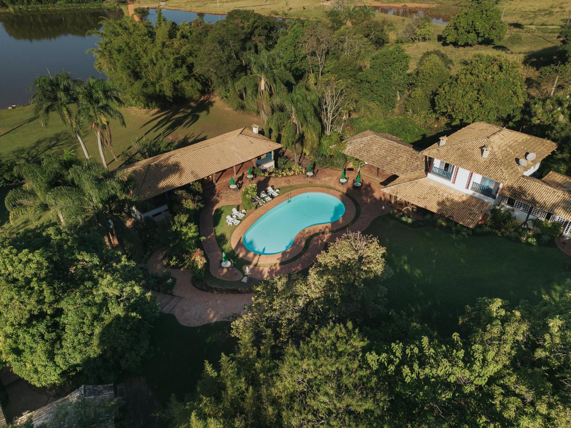 Hotel Fazenda Boa Esperanca Florestal Exterior foto